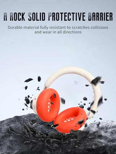 Image of Silicone Case for CMF by Nothing Headphone Pro (Orange)