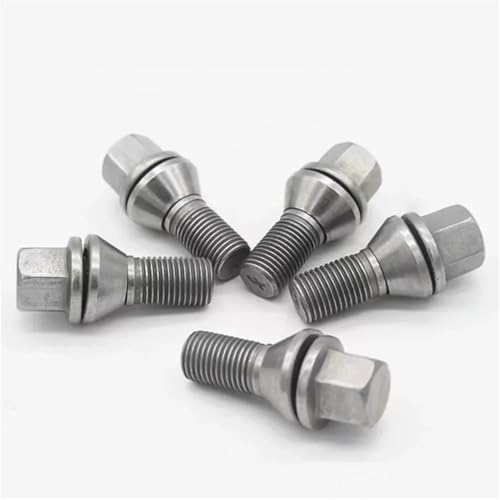 Tornillo de cubo de rueda M14x1.5 hexagonal 17mm para Ghibli y Quattroporte