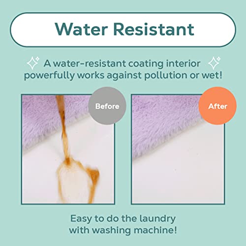 Arrr Self-Heating & Cooling Double-Sided Pet Crate Bed Mat Water-Resistant Cushion Kennel Pad For Small To Medium Cats And Dogs Fluffy Dog Bed Washable Blanket Dog Pillow (Yellow, L) #TOP4