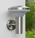 NBHANYUAN Lighting Outdoor Wall Light,SUS304 Stainless Steel LED Outside Wall Lights,IP44 Waterproof Wall Lights for Porch,Patio,Silver,1000LM 3000K Warm White - Image 3