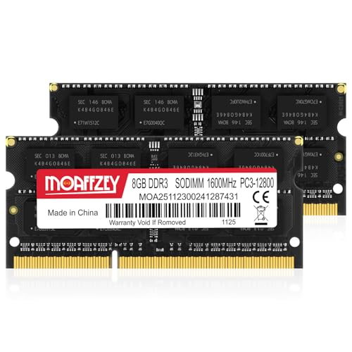 Mémoire RAM DDR3 1600 MHz 16 Go pour télétravailler sans ralentissement sur portable