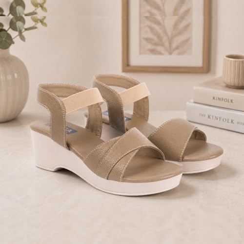 Image of Women Girls Fashion Wedge Heel Sandals (SD1501)