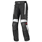 held hose telli Leder Tourenhose Held Takano Motorradtourenhose Leder, Farbe schwarz-Weiss, Größe 50