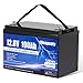 Meaycoty 12V 100Ah LiFePO4 Battery RV Battery Lithium Battery Built in 150A BMS 15000+ Deep Cycles Battery for RV, Marine, Trolling Motor, Trailer, Backup, Off-Grid