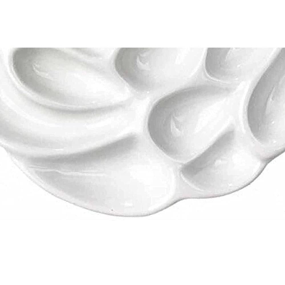 Paleta, akwarela płyta malarska imitacja ceramiki kolorowe pudełko paleta płyta zapobiegająca upadkowi książka francuskie malarstwo Pigment porcelanowy talerz