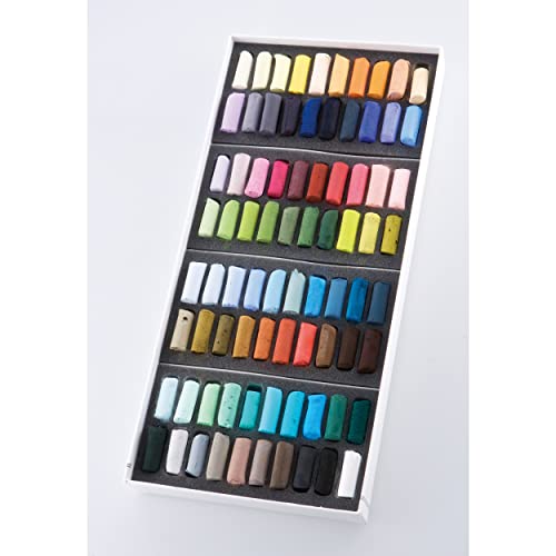Savoir-Faire Sennelier Soft Pastels Half Stick Set 80/Pkg-Plein Air Landscape #TOP3