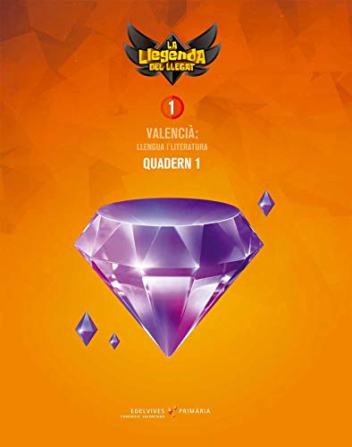 Portada de Llengua Valencià 1º Educacion Primària Quadern 1 la Llegenda del Llega