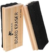 Whiteboard Eraser 2Pcs Chalkboard Erasers, Wool Felt Chalkboard Eraser Dustless Wood. Chalkboard ...