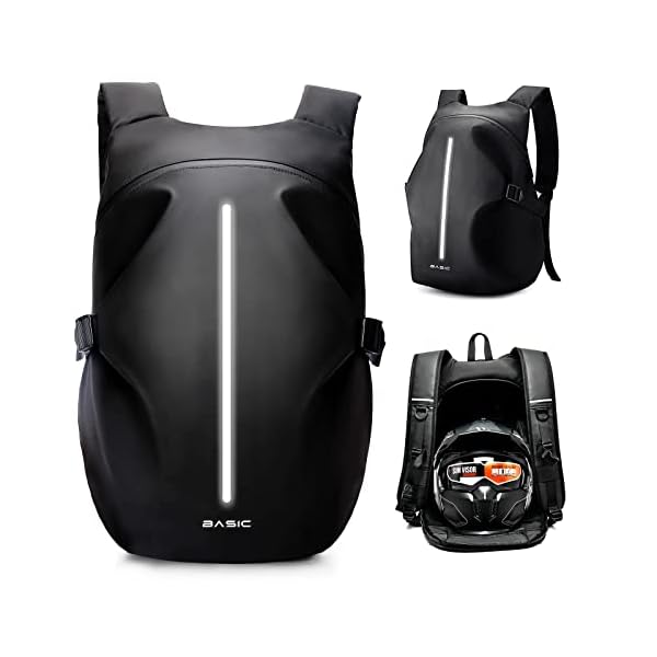 Bike Backpack,Waterproof Helmet Backpack for Males,Bike Equipment,Journey Backpack - Image 3