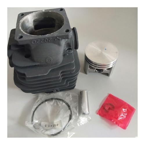 Kit piston-cylindre MS380 52 mm pour cylindrée de tronçonneuse thermique