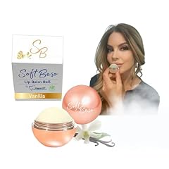 SoftBeso Lip Balm (Rose Gold-Vanilla) Flavored Lip Care | Lip Balm for Beautiful, Soft Lips | For Dry and Chapped Lips| Vegan| Clean ingredients