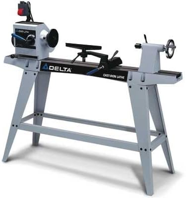 Delta 467159,8Amp 14-Inch Swing por 40-Inch entre centros 34-horsepower Torno de la carpintería, 120-volt 1-phase