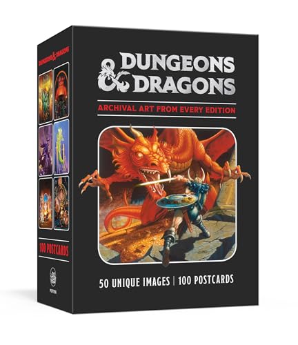 Image of Dungeons & Dragons 100 Postcards: Archival Art from Every Edition