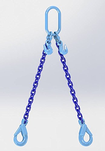 Hackett AMZ1023294 - Cadena con ganchos de bloqueo automático, 10mm Chain Dia, 1 Cover