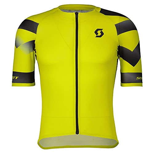 Ciclismo Scott RC Premium Climber 2023 - Maglia da ciclismo corta, colore: Giallo