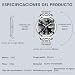 Imagen de LIGE Reloj Hombre Cuarzo Acero Inoxidable Resistente Luminoso Negro Plateado