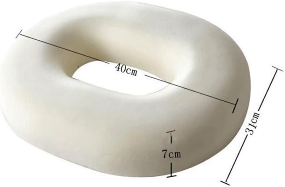 CALLARON Hemorrhoids Cushion for Tailbone Pain Relief Hollow Design for Comfortable Sitting Grey Mesh Cushion for Bed Sores for Pregnant Women and Post-Surgery Recovery