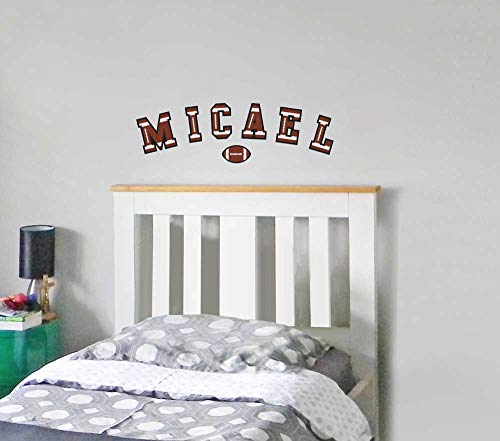 Vinilos decorativos letras fútbol para pared infantil miniatura 2