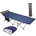 Nictemaw Folding Camping Cot, Folding Cot Camping Cot for Adults Portable Folding Outdoor Cot 16-in-1 (3.8Quart)
