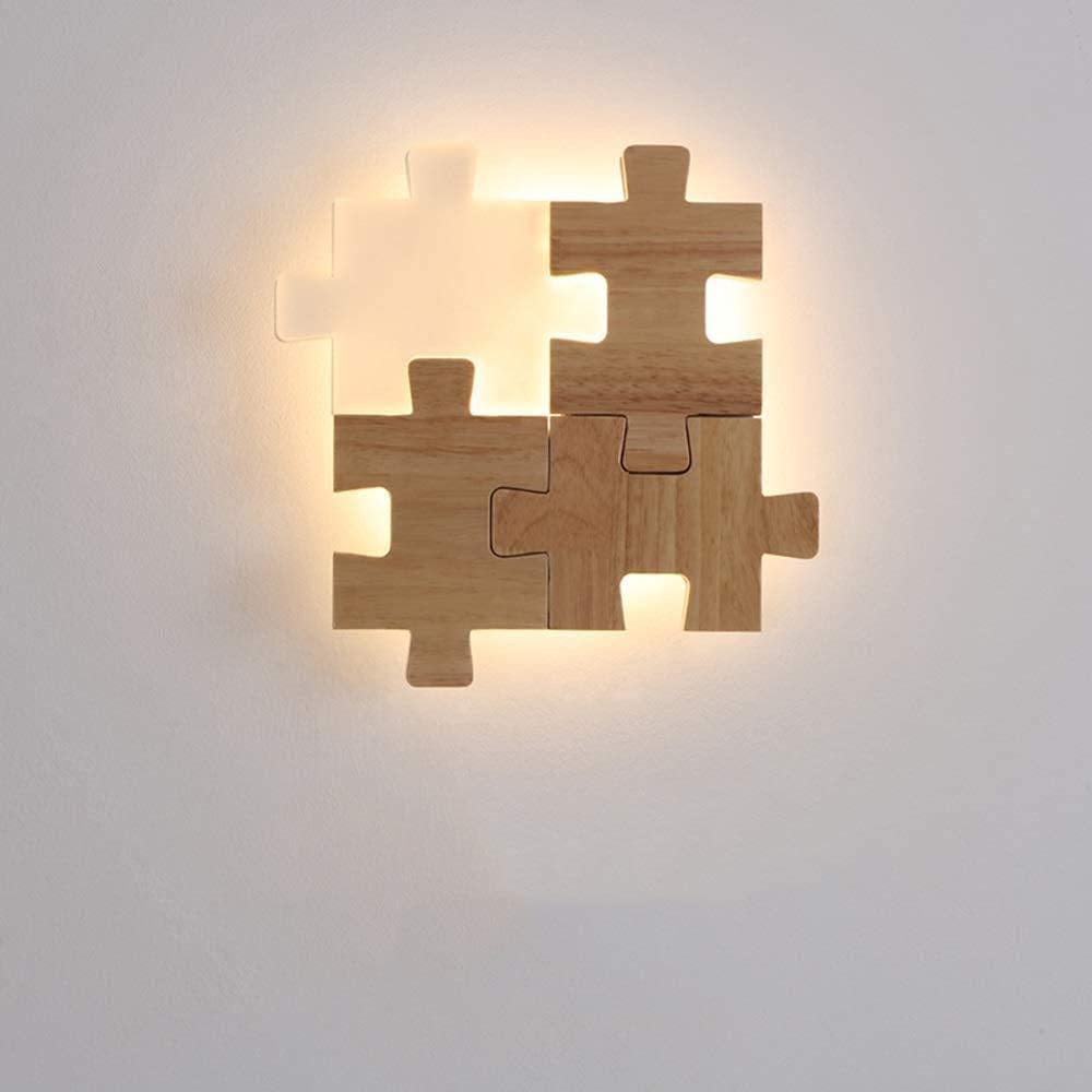 Lampe LED de fond de salon originale, applique murale acrylique trois tons pour mur