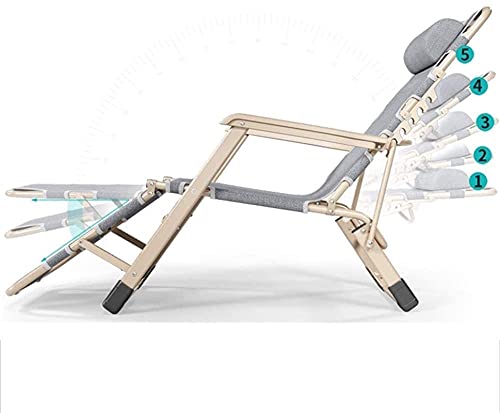 Chaise Longue Zero Gravity Inclinable et Pliante pour Jardin - 8