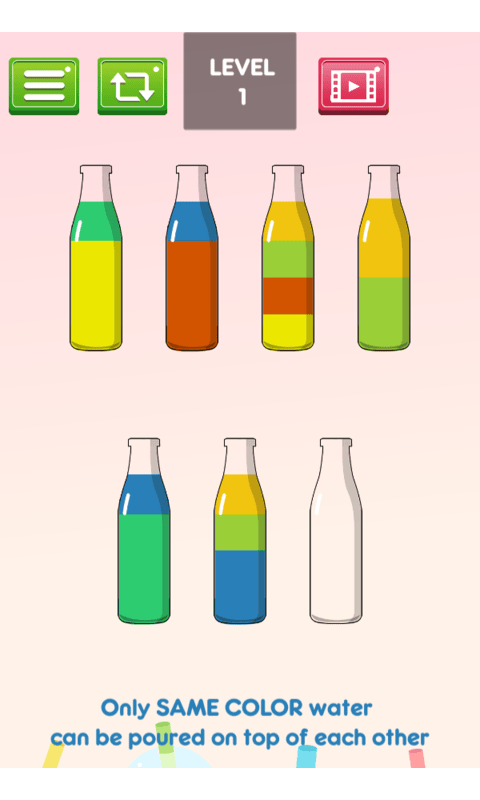 Water Sort Puzzle: ASMR Color Matching Game: Juicy Sorting Games - App ...