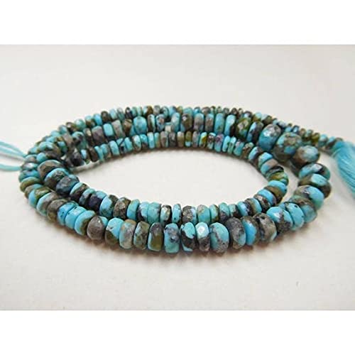 Turquoise Sleeping Beauty LKBEADS en perles rondelles pour créer vos bijoux d'été uniques
