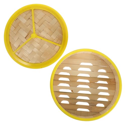 Abaodam Miniatura De Vaporera Falsa Para Cocina Modelo De Vaporera De Tapa Para Decoración De Escenas De Cocina y Exhibición De Alimentos Falsos