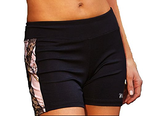 Weber Camo Leather Goods Women's Active Shorts, Camo, XX-Large