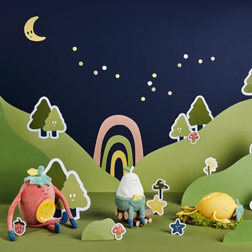 Badabulle Luce Notturna In Silicone Bertille - Grande Autonomia (Massimo 10 Ore) - 3 Modalità Di Luci - 6 Colori O Bianco - Morbida & Flessibile - Batterie Ricaricabili - 8