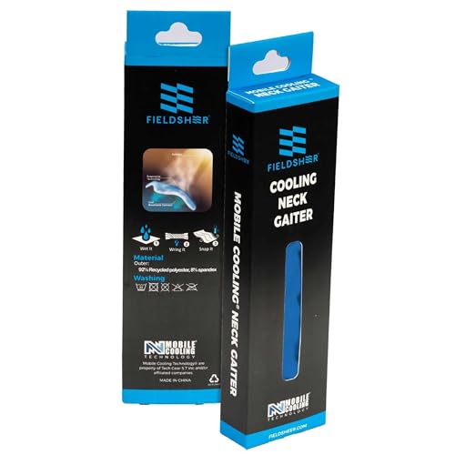 Fieldsheer Mobile Cooling Neck Gaiter, Cools Instantly When Wet, Breathable Face Cover for Work Outdoors, UPF50+ Protection4