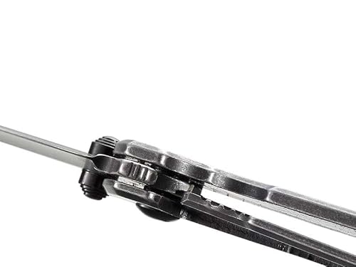 CRKT Faca de bolso dobrável de lula: faca utilitária compacta EDC: abertura assistida, lâmina de bor