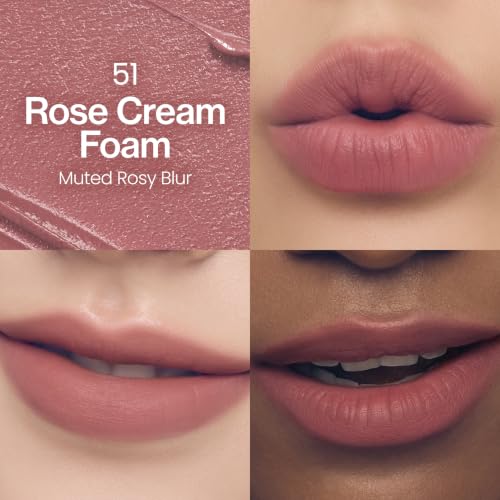 Image of Peripera Ink The Velvet Lip Tint | Highly Pigmented, Longwear & Weightless Lip Tint | Smudge-Proof, Buildable Color for Lips & Cheeks | K-Beauty Makeup, Safe for Sensitive Lips (051 ROSE CREAM FOAM)