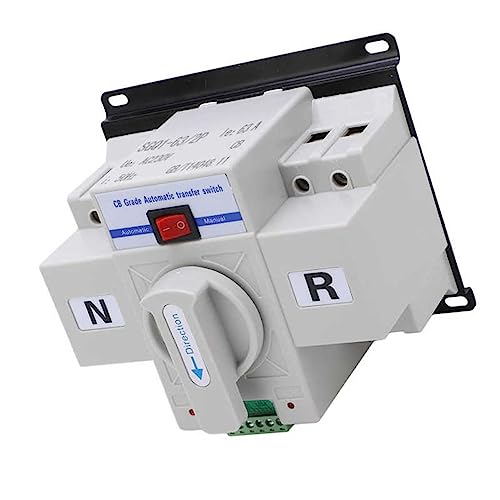 Interrupteur de transfert automatique SGQ1-63 2P 230V pour rails DIN - 4