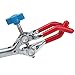 3 Finger, Three Laboratory Clamp Multifunctional Condenser with Adjustment Prong Rubber Iron Industrial & Scientific Beaker Extension Jaw Double for Stand Clamp/Holder Chemistry Flask