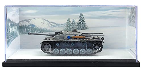 プラッツ ガールズ&パンツァー最終章 てのひら戦車道コレクション III号突撃砲F型 雪原での戦いです 1/72スケール 塗装済み完成品 GPC72-22
