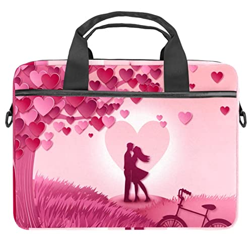 Sac à bandoulière pour ordinateur motif romantique Sunny Sunset