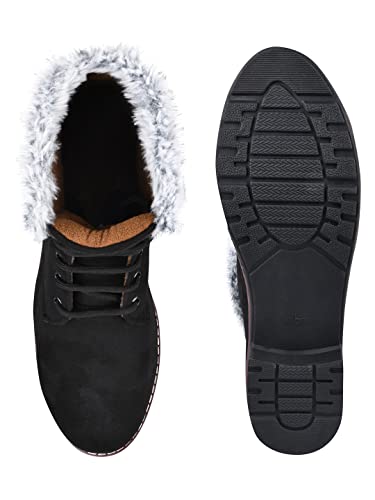 Image of TRYME Comfortable Fashionable Stylish Shoort Casual Boots for Women's and Girls