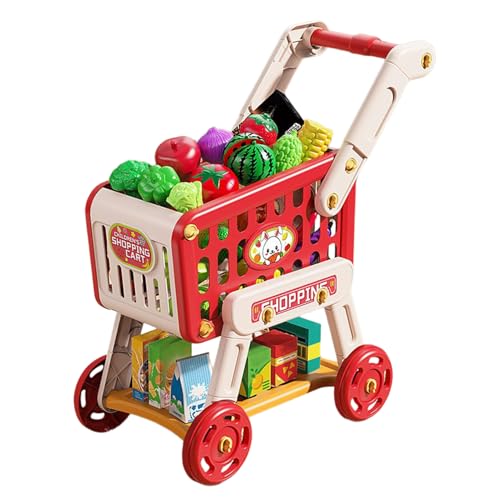 driattie Carrito De La Compra Infantil   Carrito Juguete Supermercado Accesorios Cocina Infantil   Juego Simbólico Educativo Juguetes Cocina Actividades Aprendizaje Preescolar Cumpleaños Fiestas