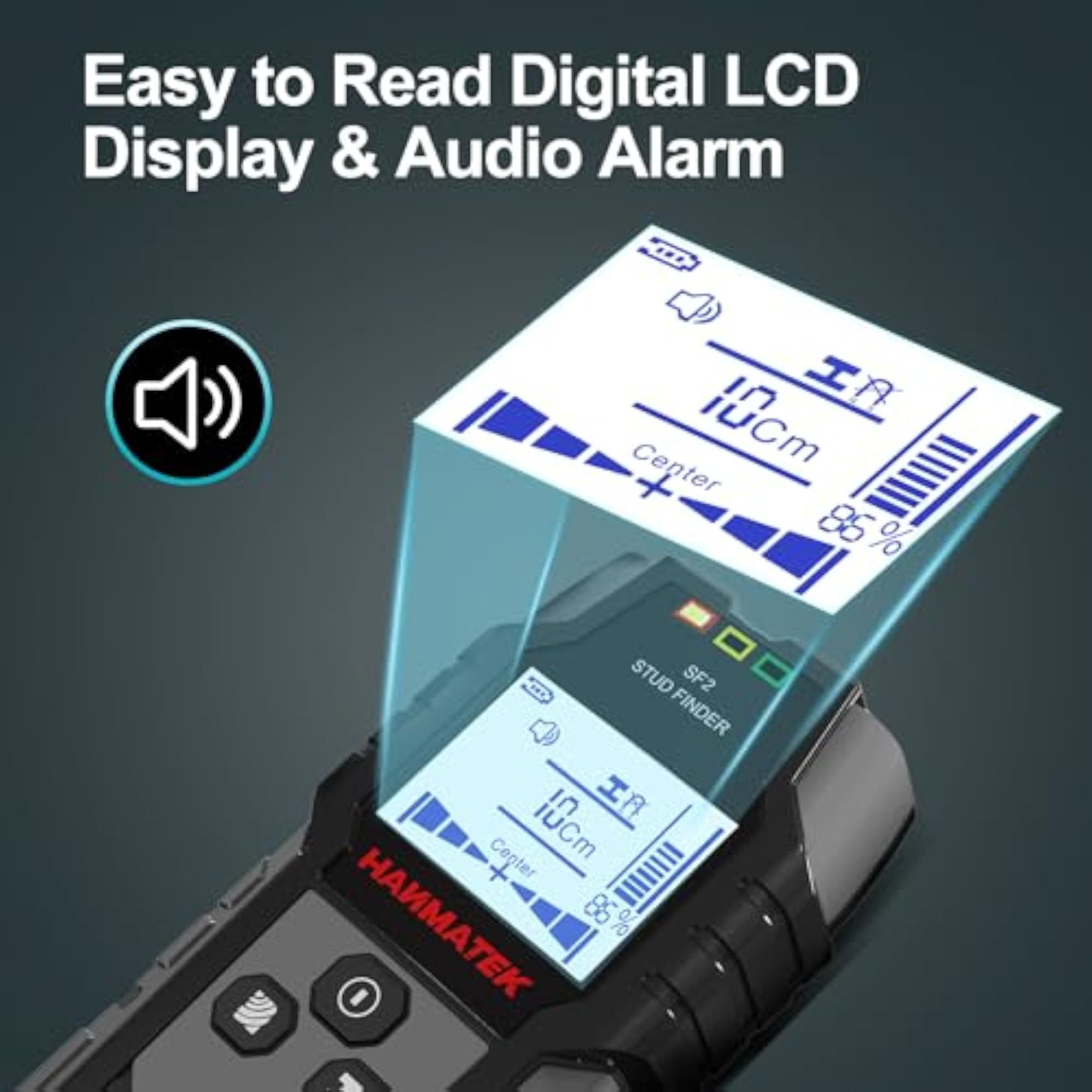 Stud Finder Wall Scanner - 5 in 1
