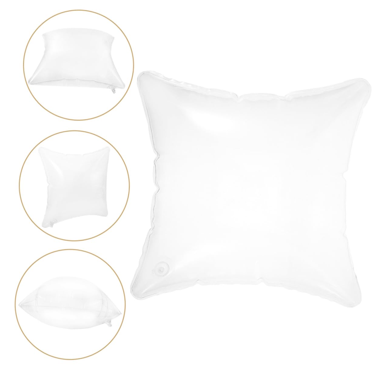 Cabilock Cuscino Gonfiabile per Viaggio Cuscino ad Aria Leggero Portatile in Pvc Ovunque
