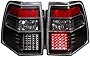 Anzo USA 311110 Ford Expedition Black LED Tail Light Assembly - (Sold in Pairs)