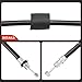 A-Premium Front Side Parking Brake Cable Assembly Compatible with Ford, Lincoln, Mercury Models: Crown Victoria 2003-2011, Town Car 2003-2011, Grand Marquis 2003-2011, Marauder 2003-2004