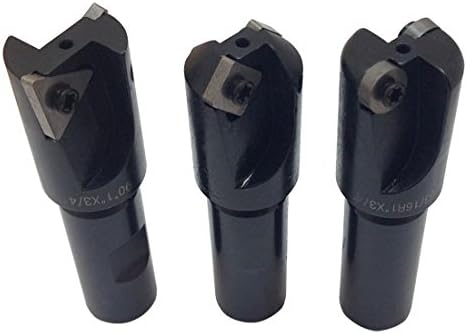 3 PC Little Hogger Mill Set 1" Diameter x 3/4" Shank
