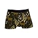 357 Boxer Uomo Stella della Luna dei Cervi Intimo Boxer Classiche Mutande Intimo Elasticizzato Boxer Briefs Uomo XL