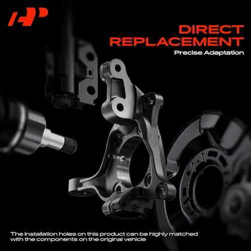 A-Premium Front Suspension Steering Knuckle Compatible with Chevy Silverado 1500, Tahoe, Suburban 1500, Avalanche & GMC Sierra 1500, Yukon XL 1500 & Cadillac Escalade ESV EXT, Right Passenger Side by A-premium - Image 3