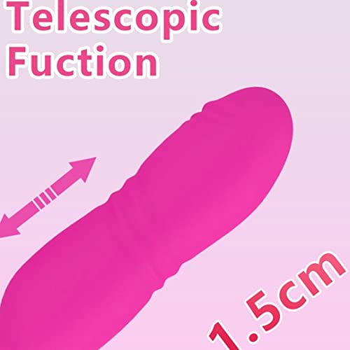 Vibrador Rosa Poderosa Silicone Estimulador clitóris Lambendo Brinquedos Sexuais Feminino 15 Velocid