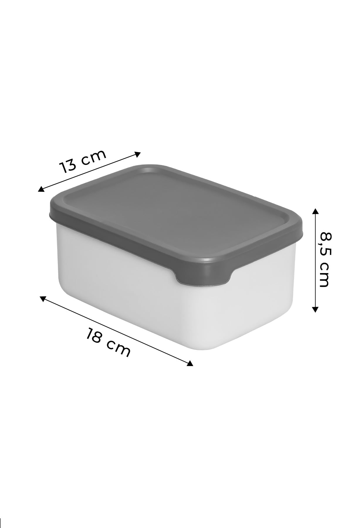 12-teiliges Frischhaltedosen Set 250 ml, 500 ml, 750 ml & 1,2 L – Stapelbare Vorratsdosen mit Deckel – BPA-freie Transparente Aufbewahrungsdosen für Küche und Kühlschrank
