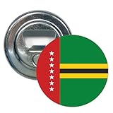 FLASCHENÖFFNER. FLAGGE DER SANTANDER-ABTEILUNG KOLUMBIEN KOLUMBIEN