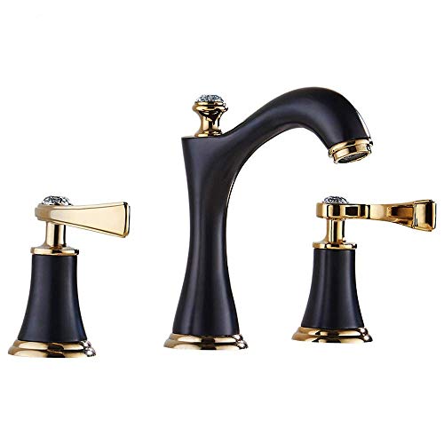 Robinet de lavabo à trois trous en bronze pour transformer votre meuble de salle de bain